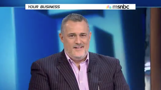 MSNBC Your Business, Jeffrey Hayzlett, Larry Winget